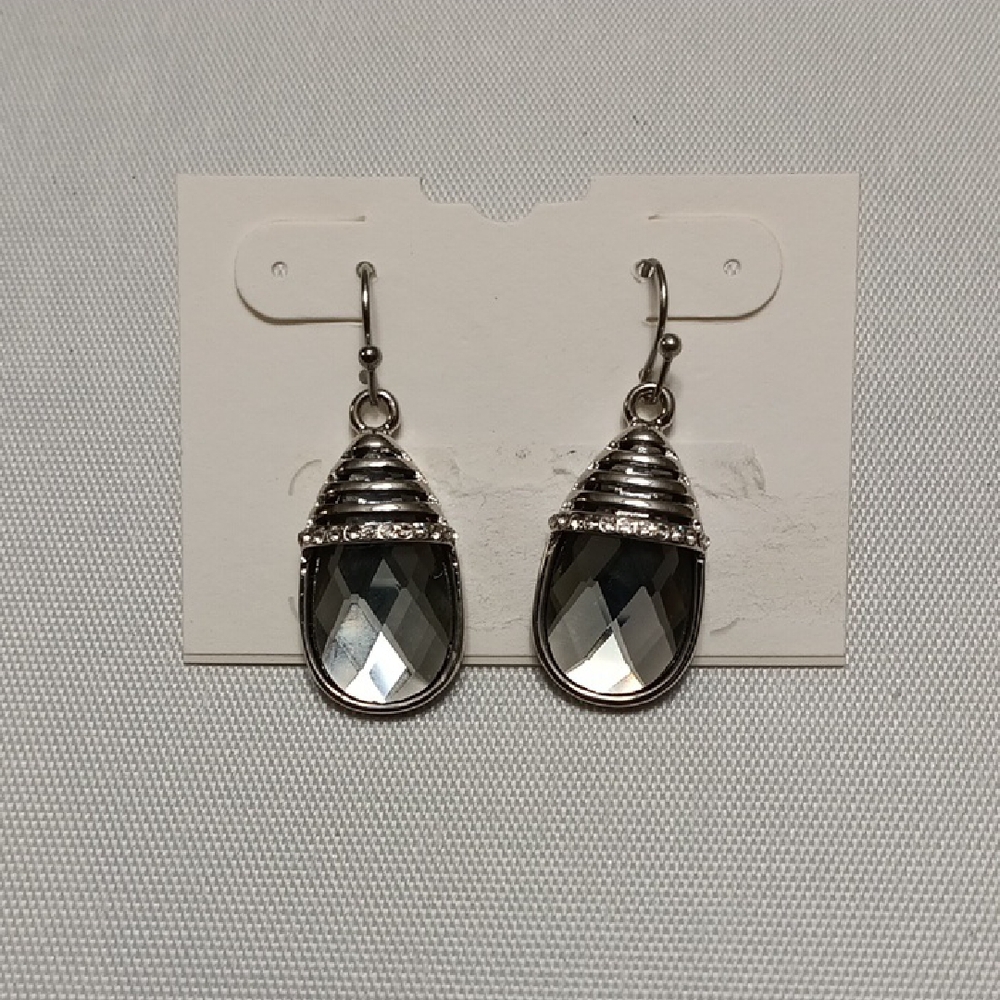 Elegant Silver Drop Earrings